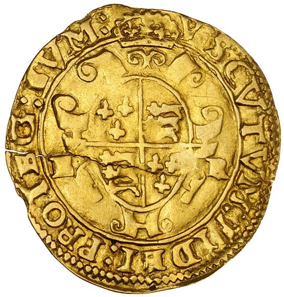 1 Crown - Edward VI 2nd period; crowned bust