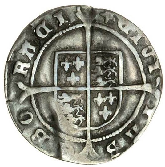 3 Pence - Edward VI 3rd period; York