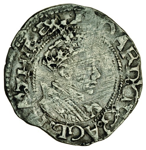 ½ Groat - Edward VI 1st period; Canterbury obverse