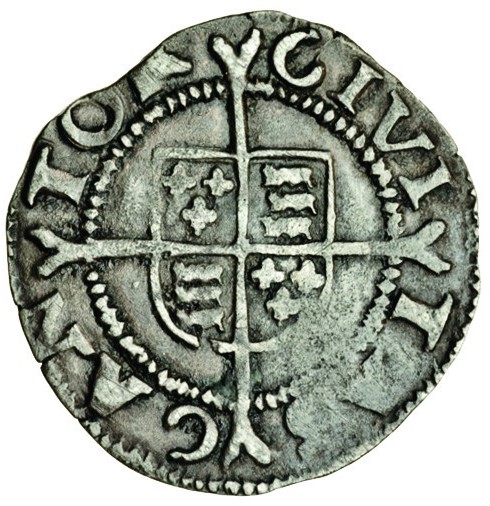 ½ Groat - Edward VI 1st period; Canterbury