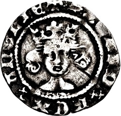 1 Penny - Richard II Tower; Type III obverse