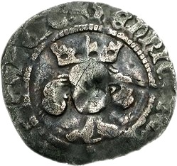 1 Penny - Henry IV Heavy coinage; York obverse