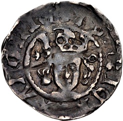 1 Penny - Henry V York; Class D obverse