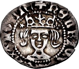 1 Penny - Henry V York; Class G obverse