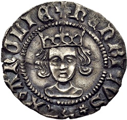 1 Penny - Henry VI 1st reign; Rosette-mascle issue obverse