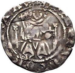 1 Penny - Henry VII 'Sovereign' type; Durham obverse
