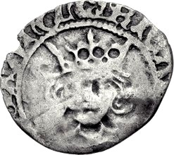 1 Penny - Richard III London; Type 2b obverse