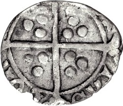 1 Penny - Richard III London; Type 2b