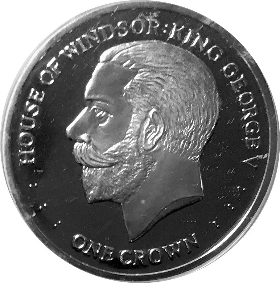 Falkland Islands 1 Crown - Elizabeth II - George V House of Windsor