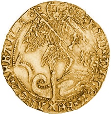 1 Angel - Richard III class 3 obverse