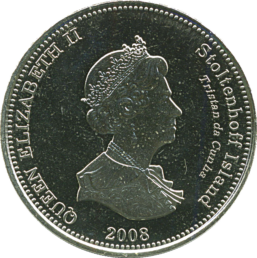 Stoltenhoff Island 1 Crown - Elizabeth II obverse