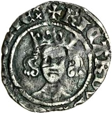 1 Penny - Richard II London; Type I obverse