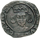 1 Penny - Henry VI 1st reign; Pinecone-mascle issue obverse