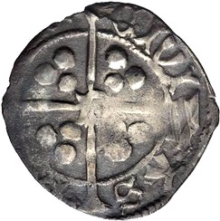 1 Penny - Edward IV 2nd reign; Durham