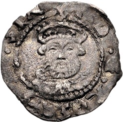 1 Penny - Henry VIII 3rd coinage; London obverse
