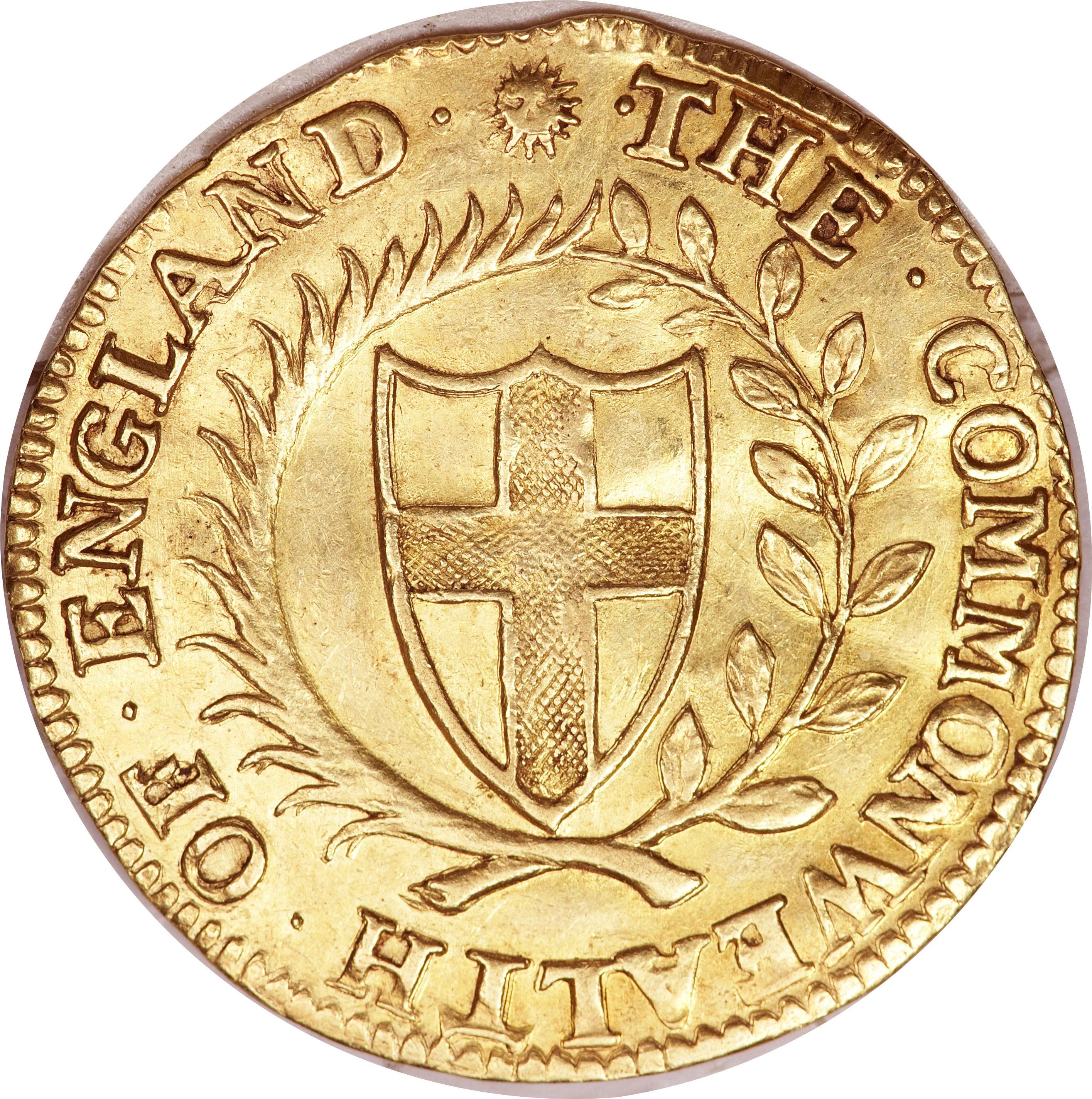 1 Unite - Commonwealth of England obverse