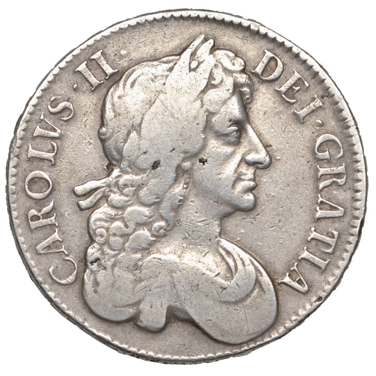 1 Crown - Charles II 4th bust obverse