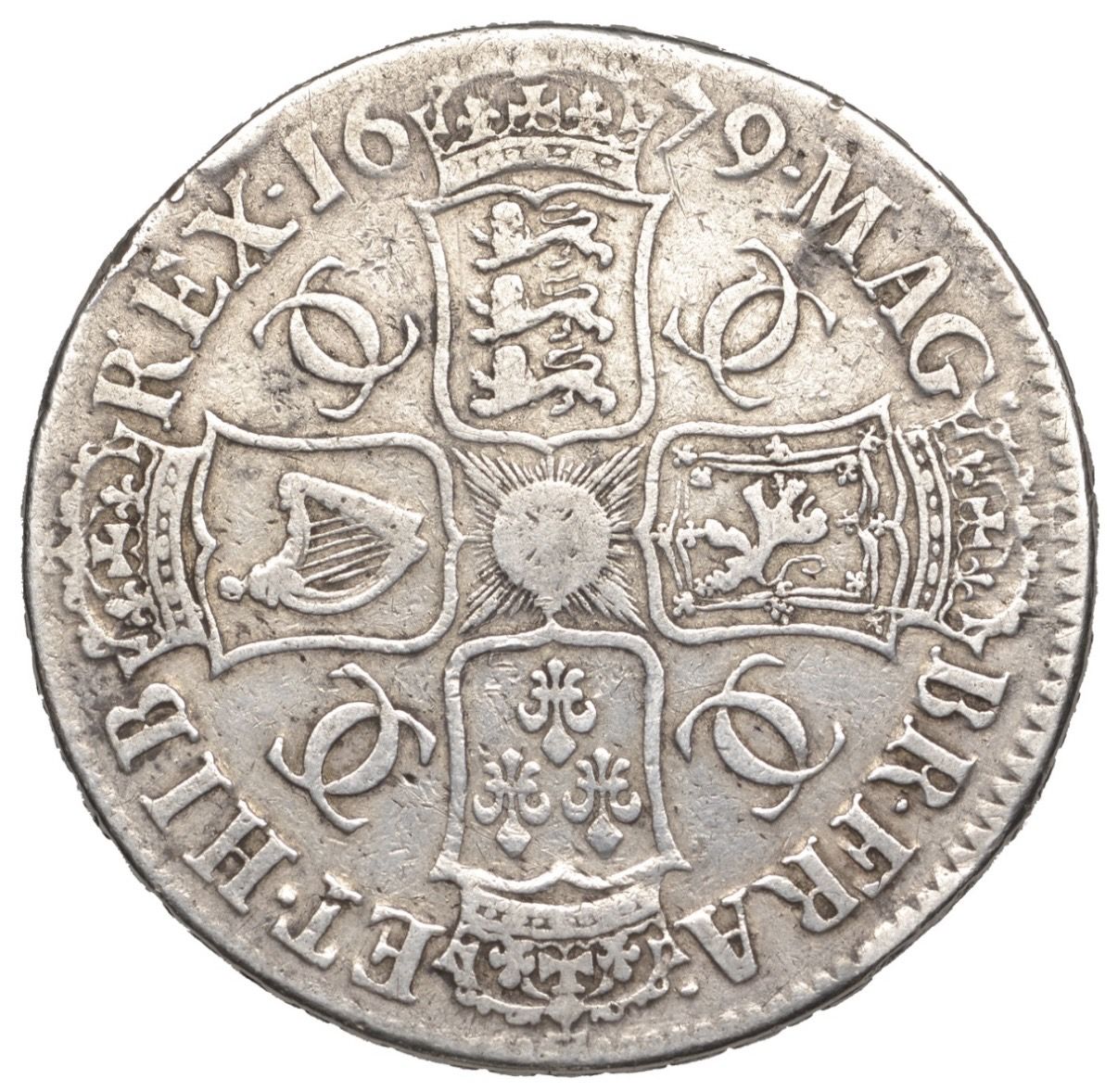 1 Crown - Charles II 4th bust