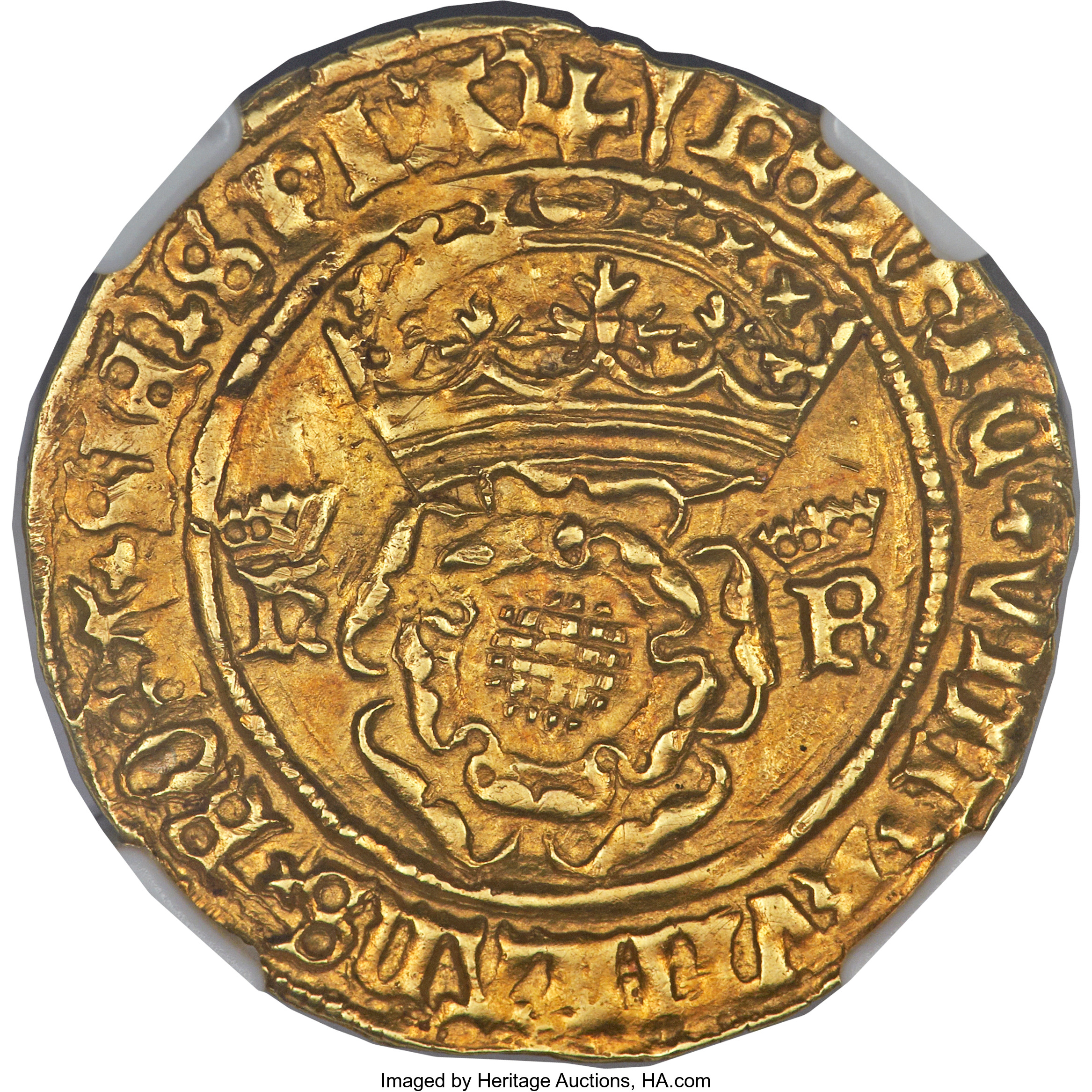 1 Crown - Henry VIII Crown of the double-rose obverse