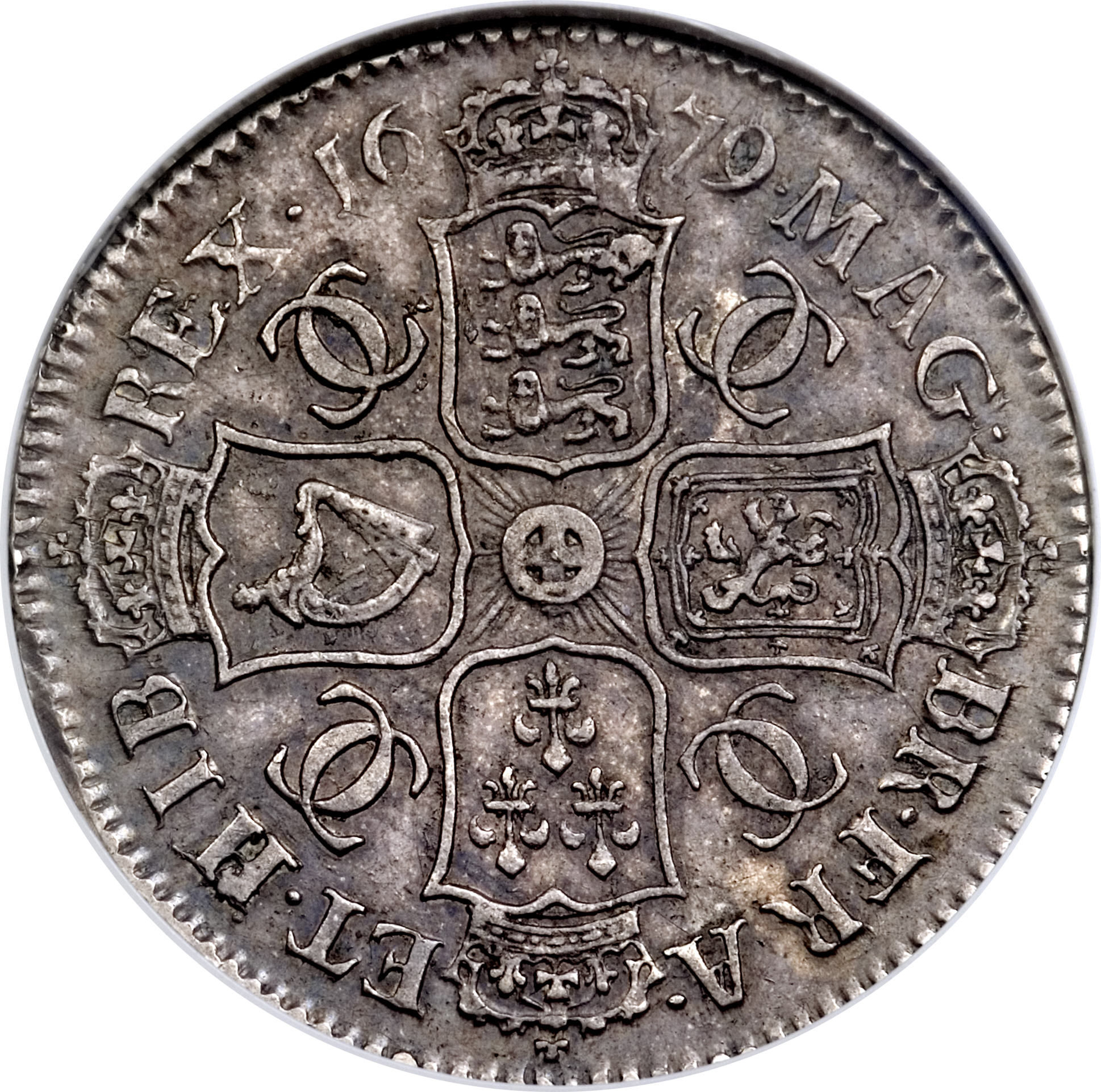 ½ Crown - Charles II 4th bust