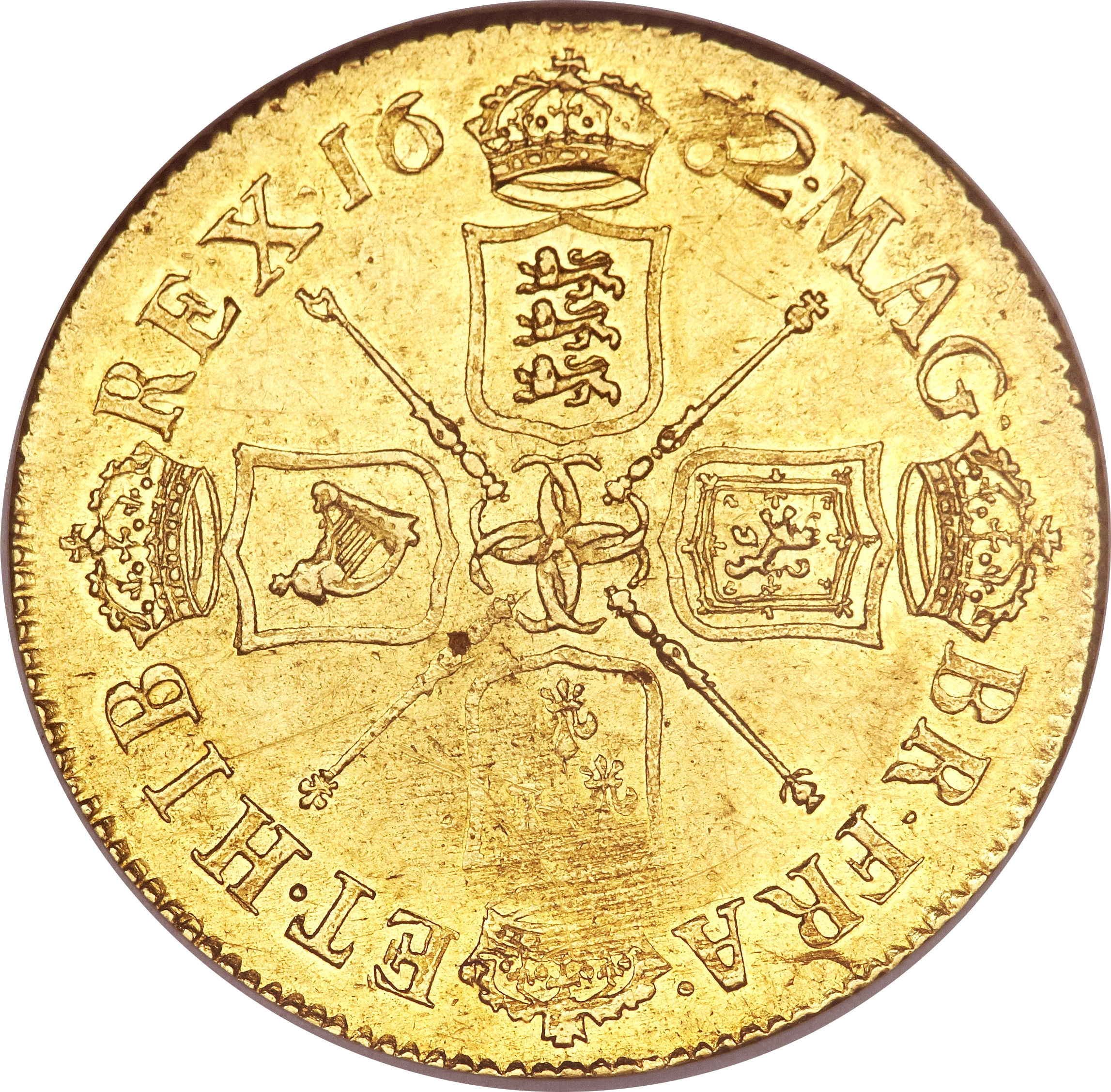 2 Guineas - Charles II 2nd bust