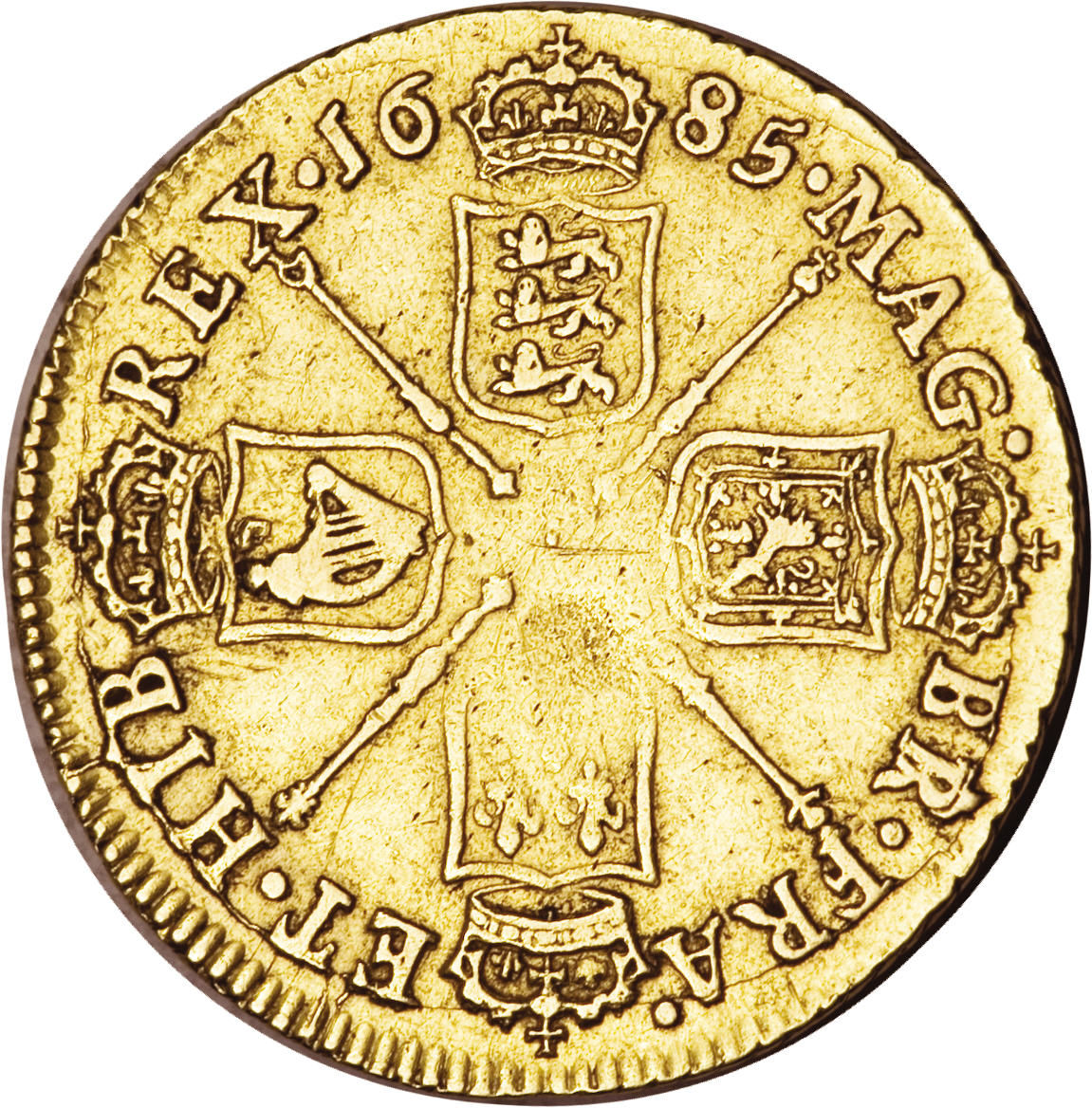 1 Guinea - James II 1st bust