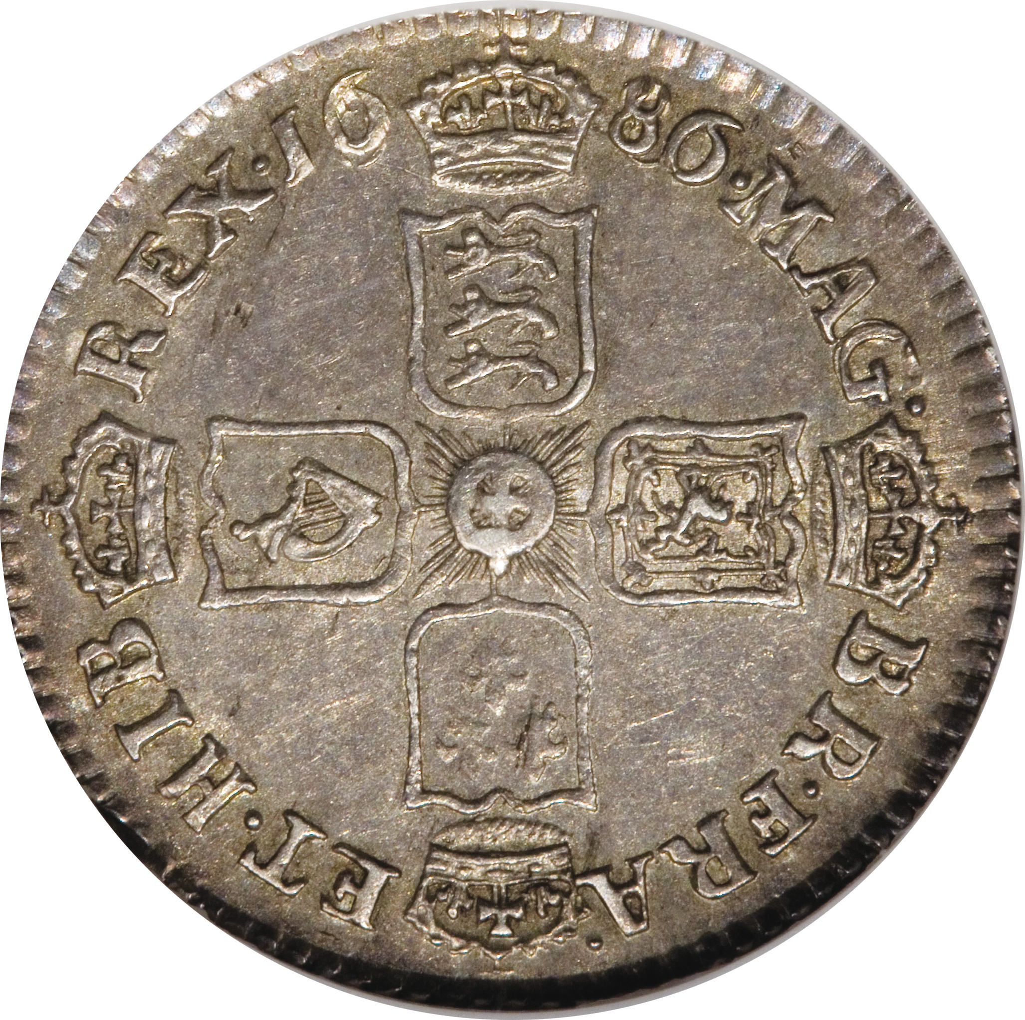 6 Pence - James II