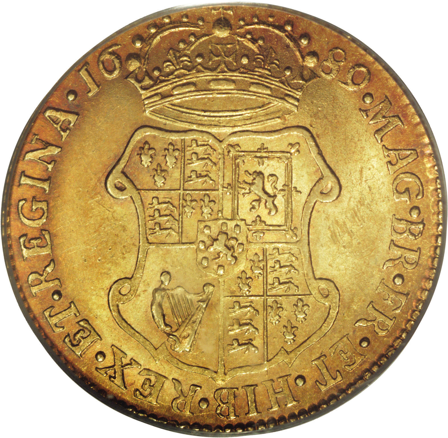 1 Guinea - William and Mary