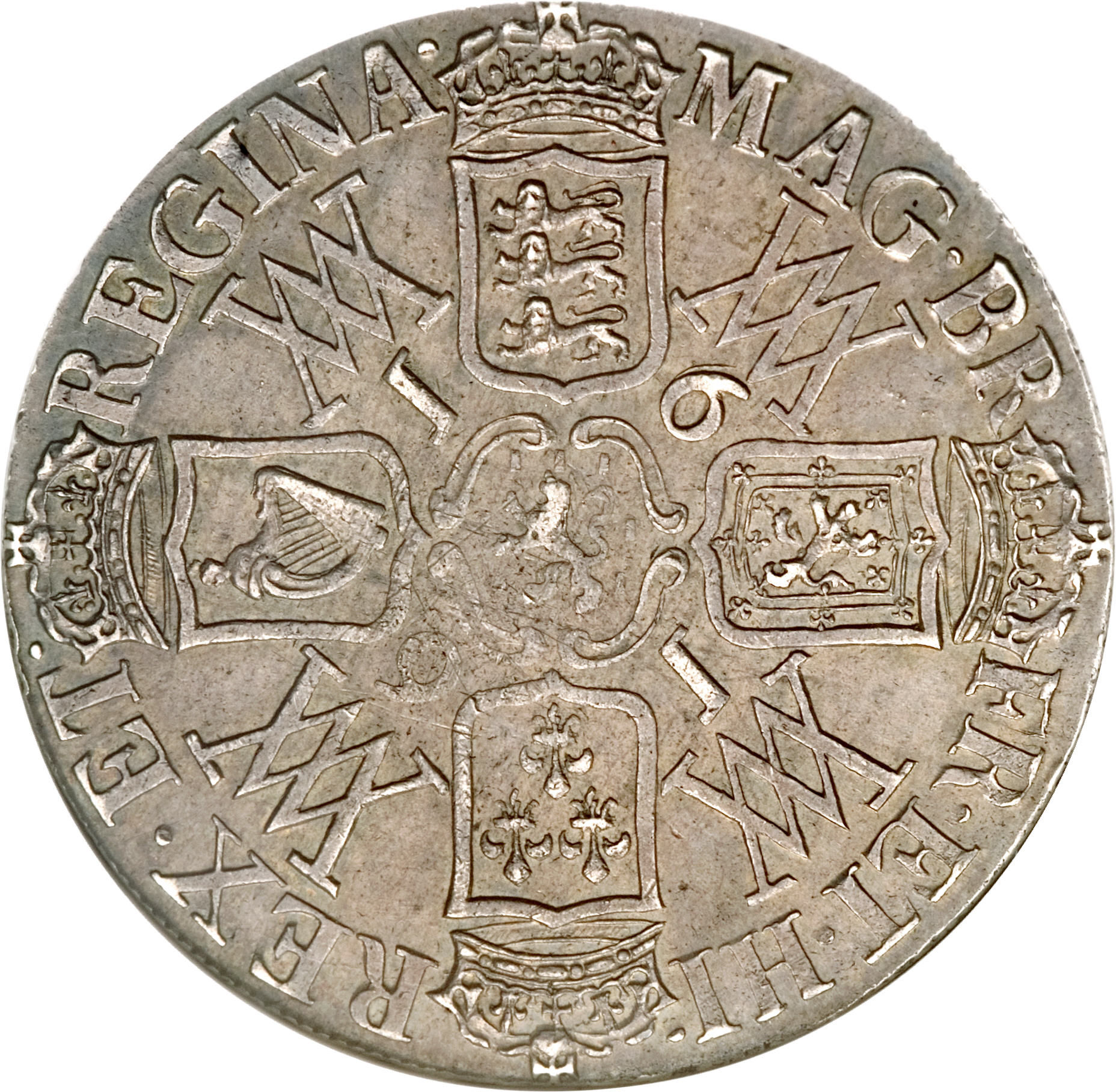 1 Crown - William and Mary