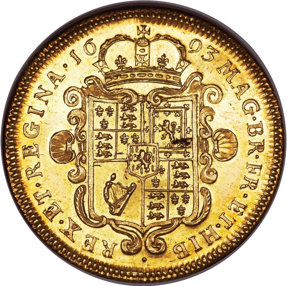 2 Guineas - William and Mary