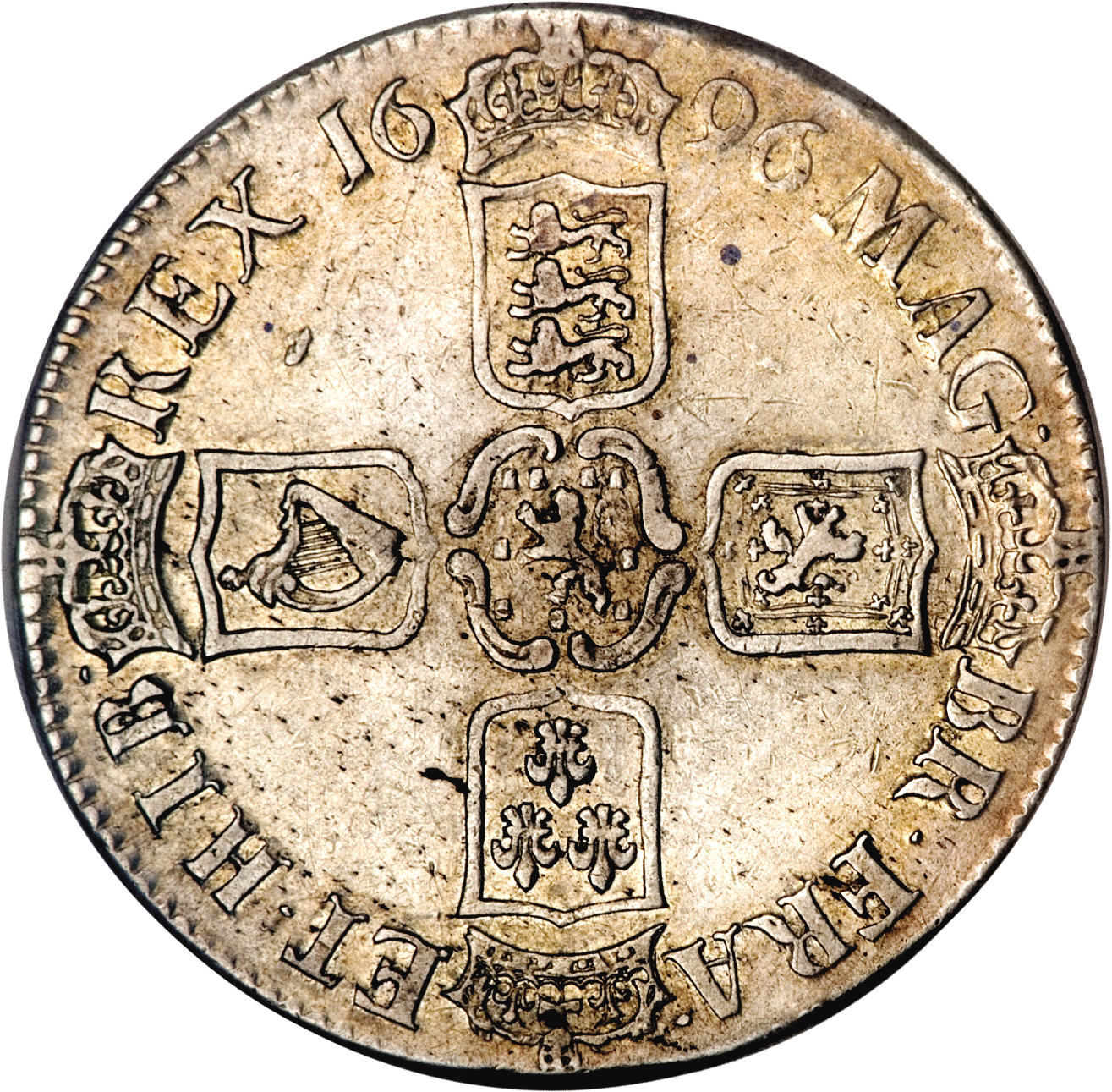 1 Crown - William III 1st bust