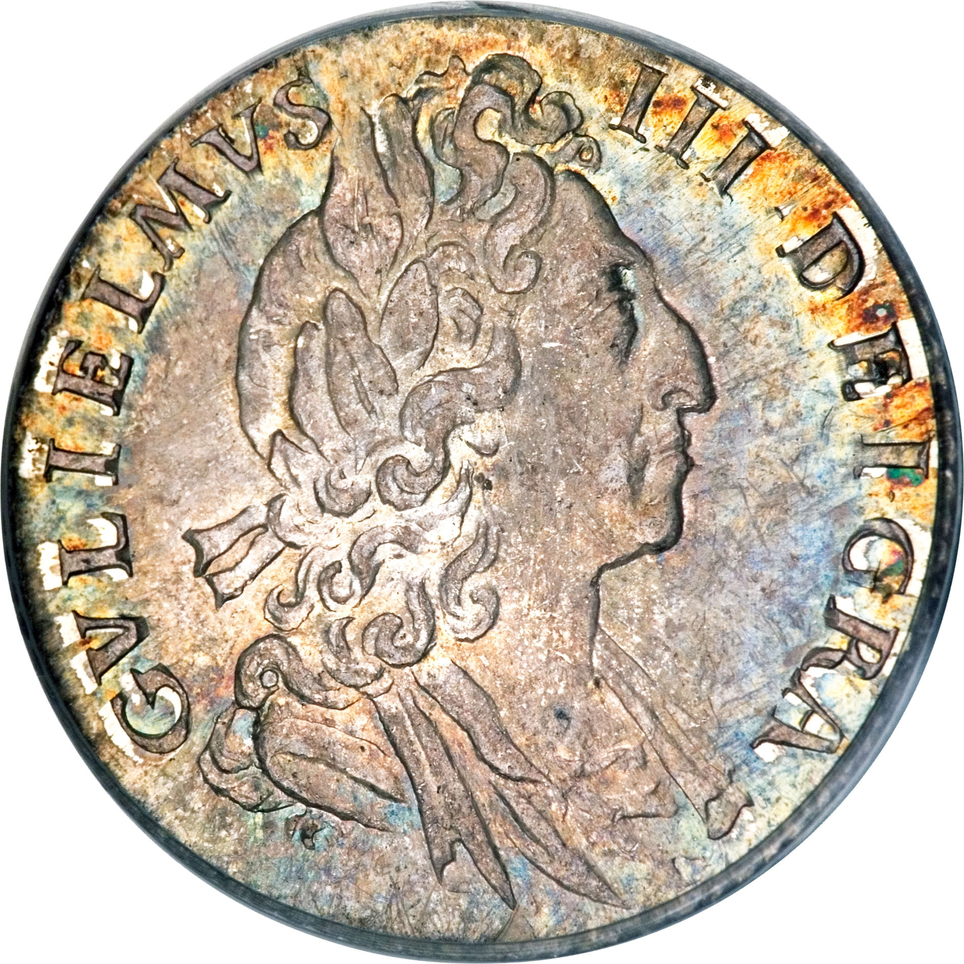 6 Pence - William III 3rd bust obverse