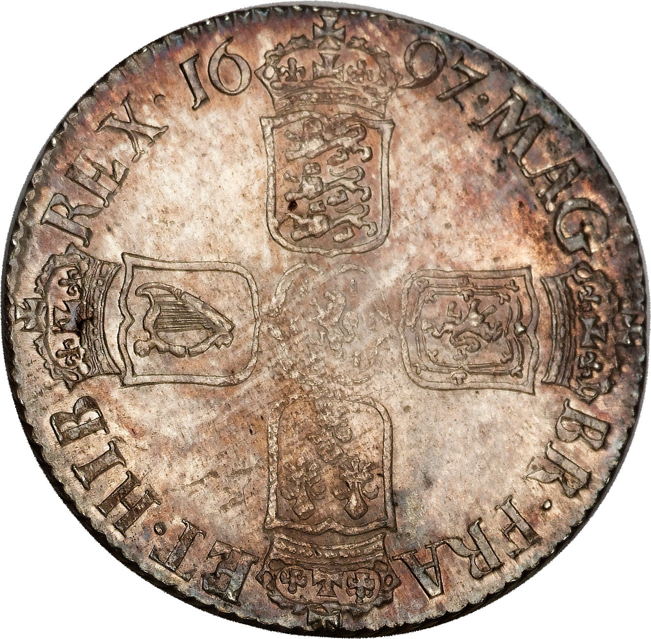 1 Shilling - William III 3rd bust
