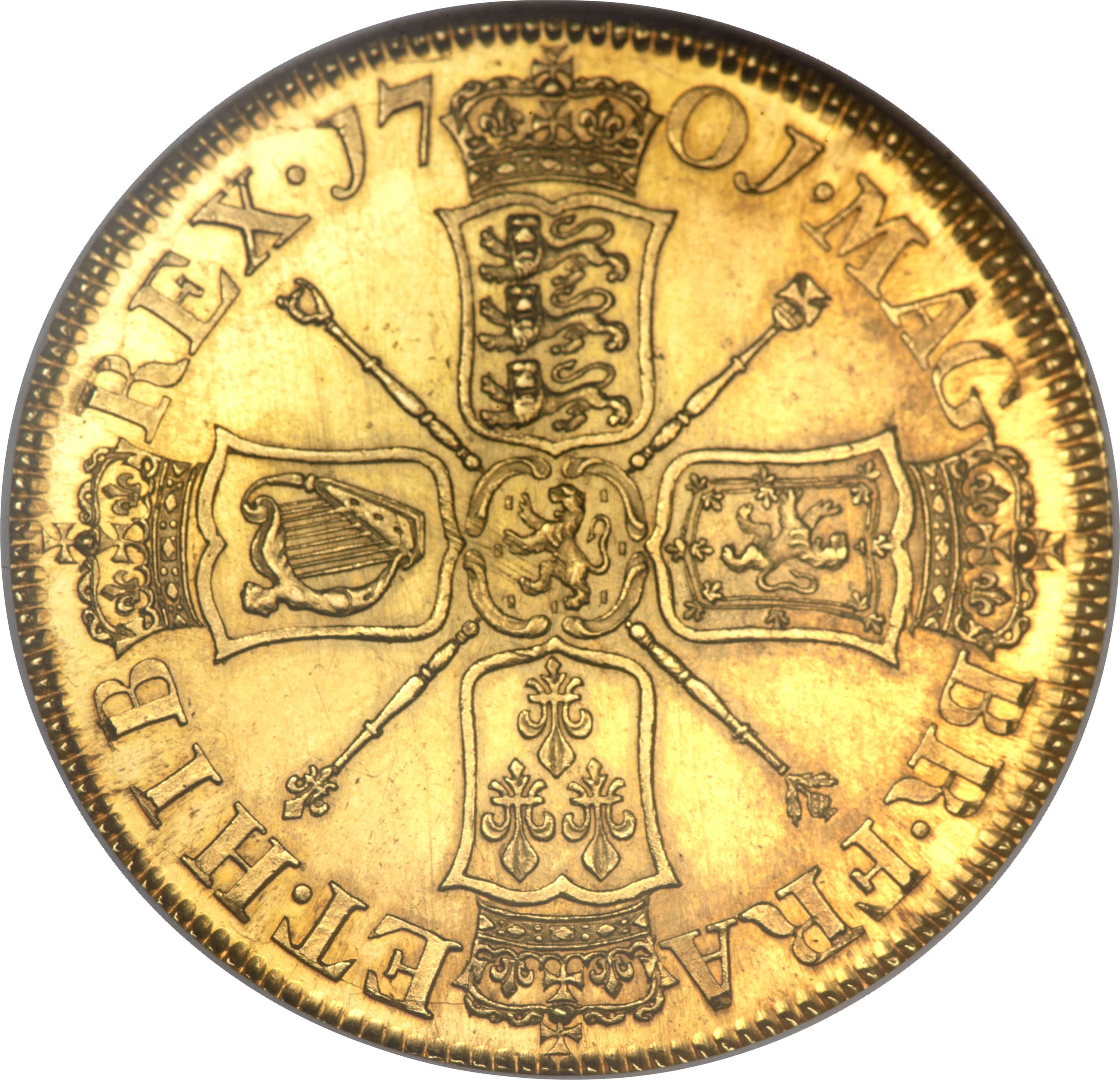 5 Guineas - William III 2nd bust