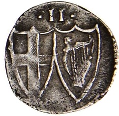 2 Pence - Commonwealth of England reverse