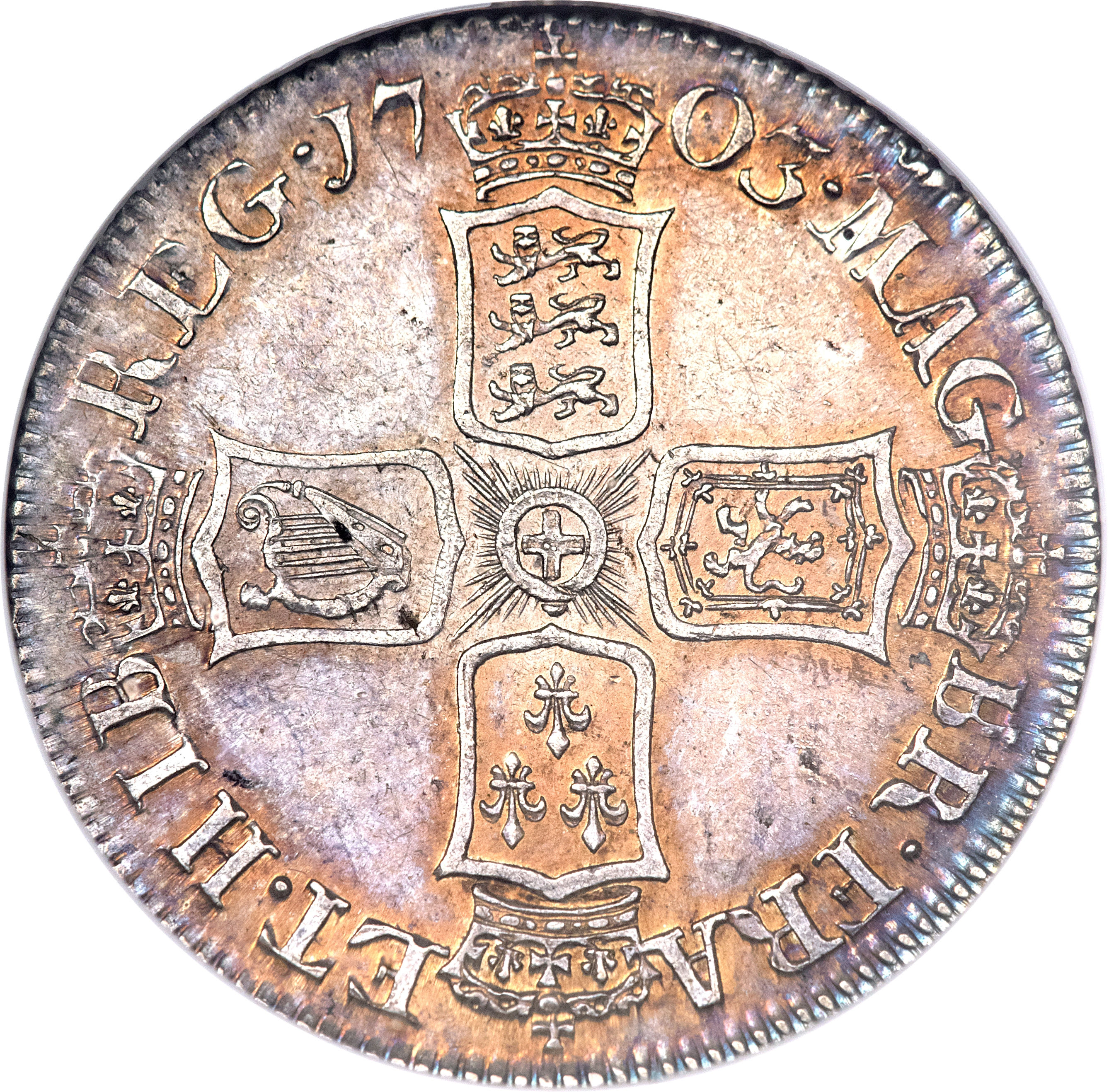 1 Shilling - Anne 2nd bust