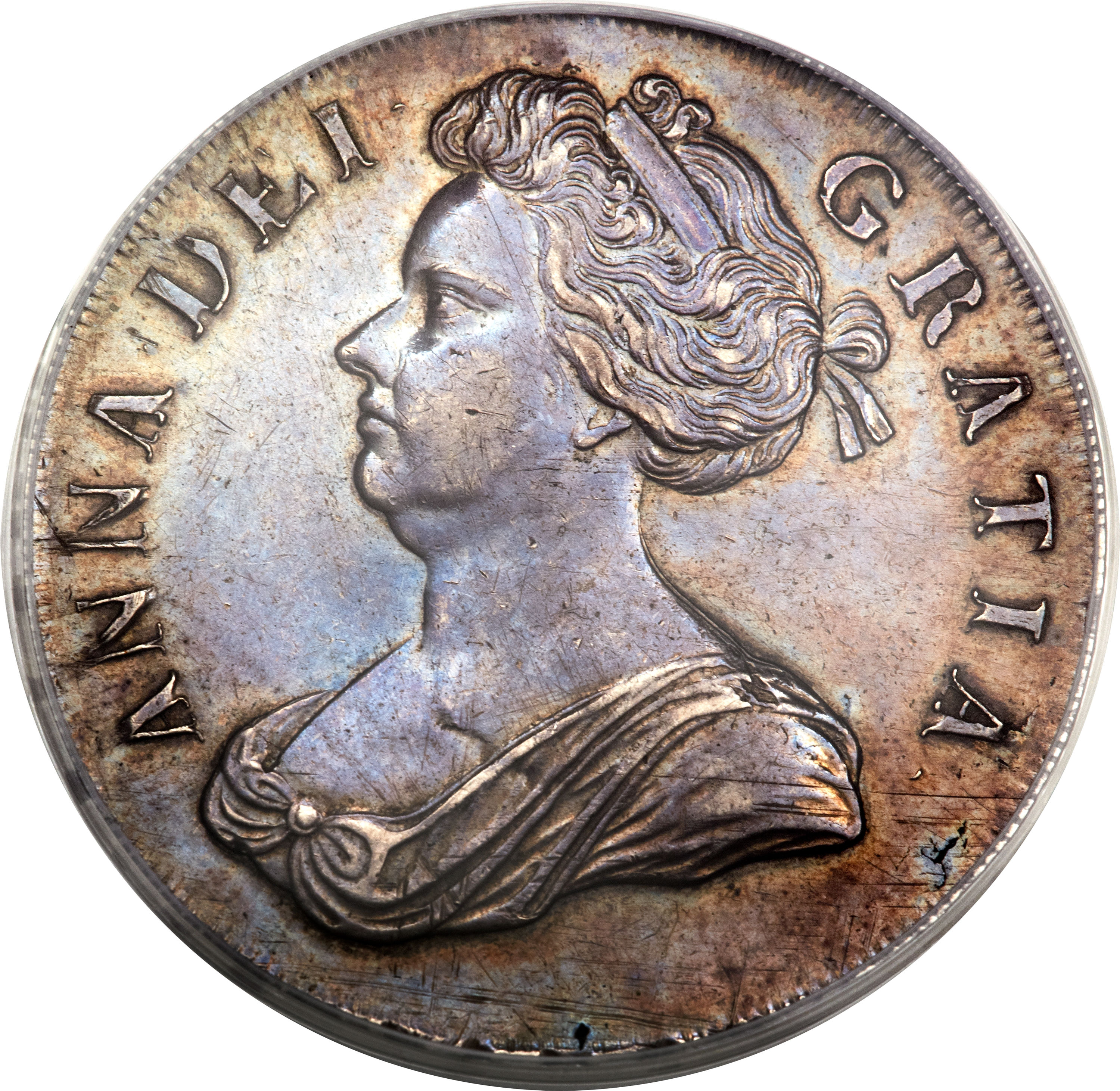 1 Crown - Anne pre-Union obverse