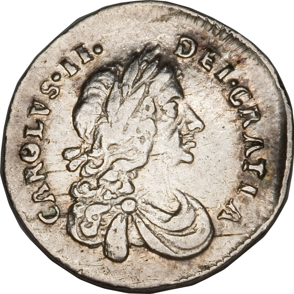 1 Penny - Charles II incl. Maundy obverse