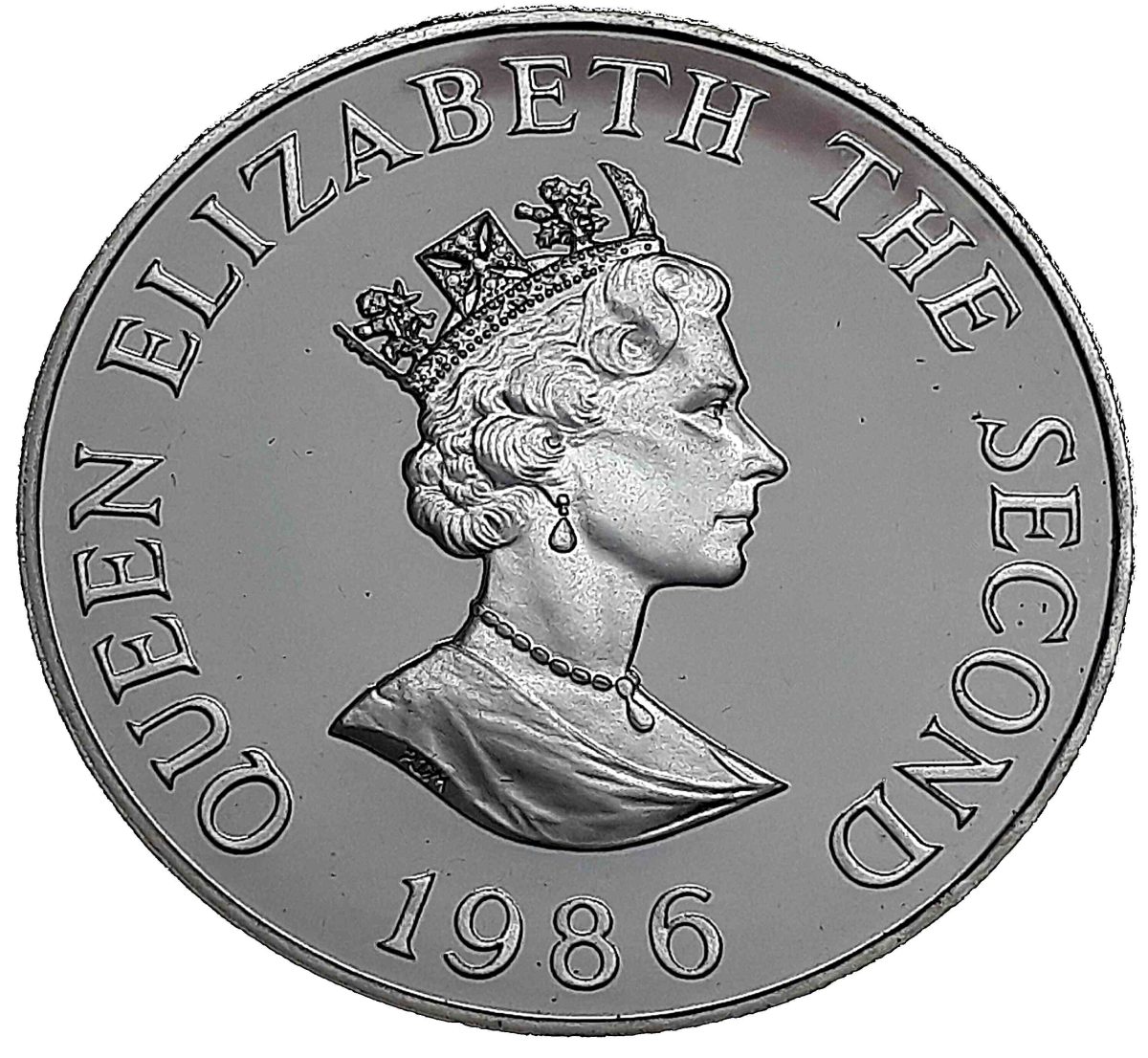 Jersey 2 Pounds - Elizabeth II Commonwealth Games obverse