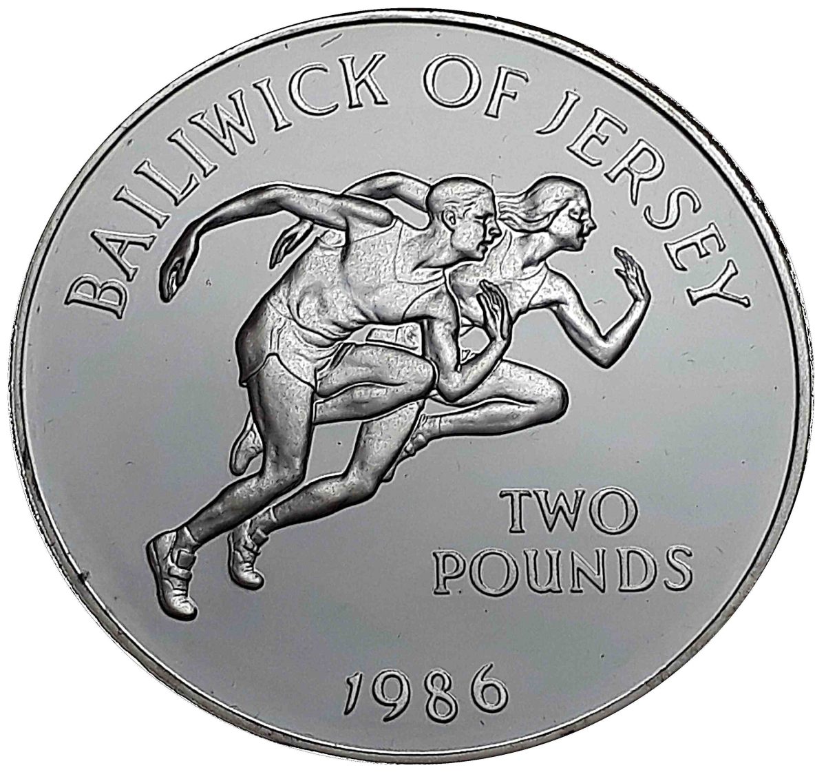 Jersey 2 Pounds - Elizabeth II Commonwealth Games
