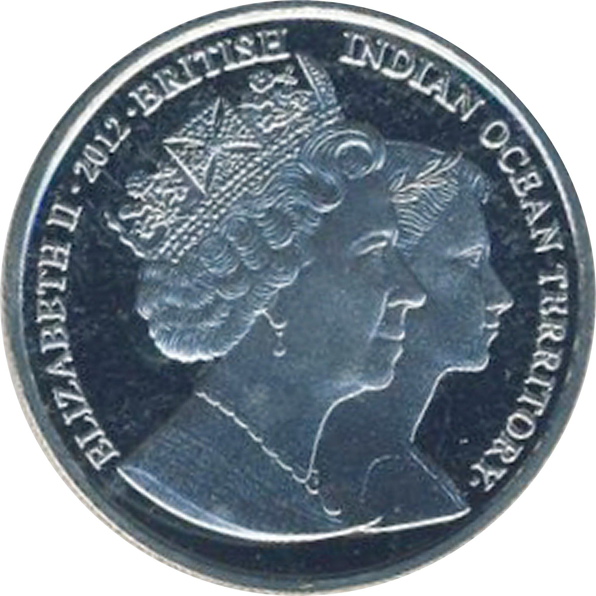 British Indian Ocean Territory 2 Pounds - Elizabeth II Princess Margaret