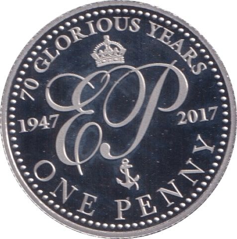 Jersey 1 Penny - Elizabeth II Platinum Penny