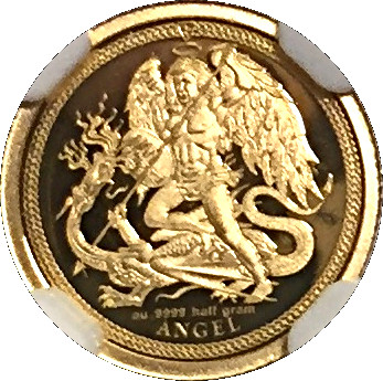 Isle of Man 1/64 Angel - Elizabeth II Archangel Michael