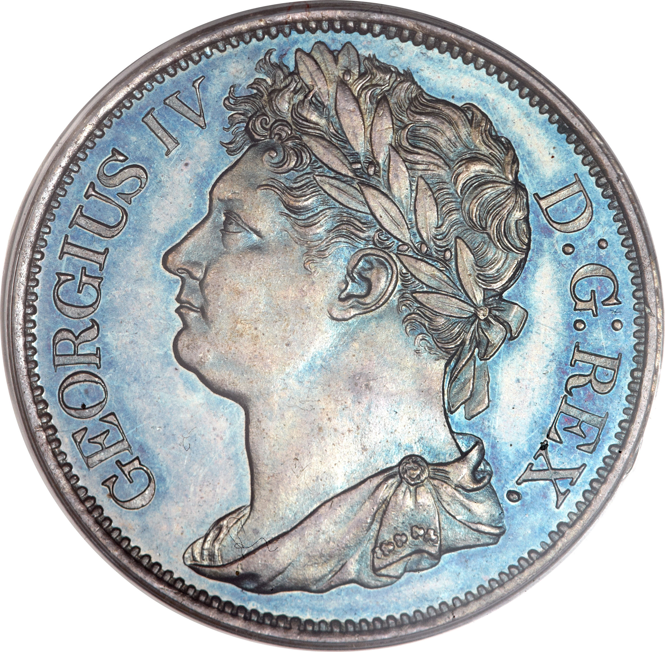 Ireland 1 Penny - George IV obverse