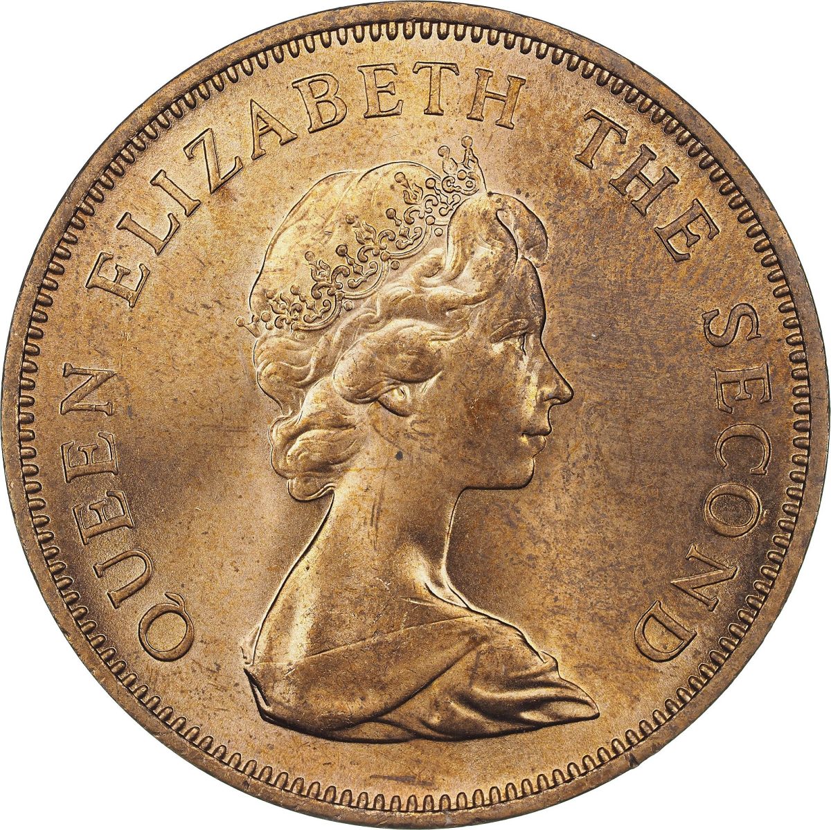 Jersey 2 New Pence - Elizabeth II 2nd portrait obverse