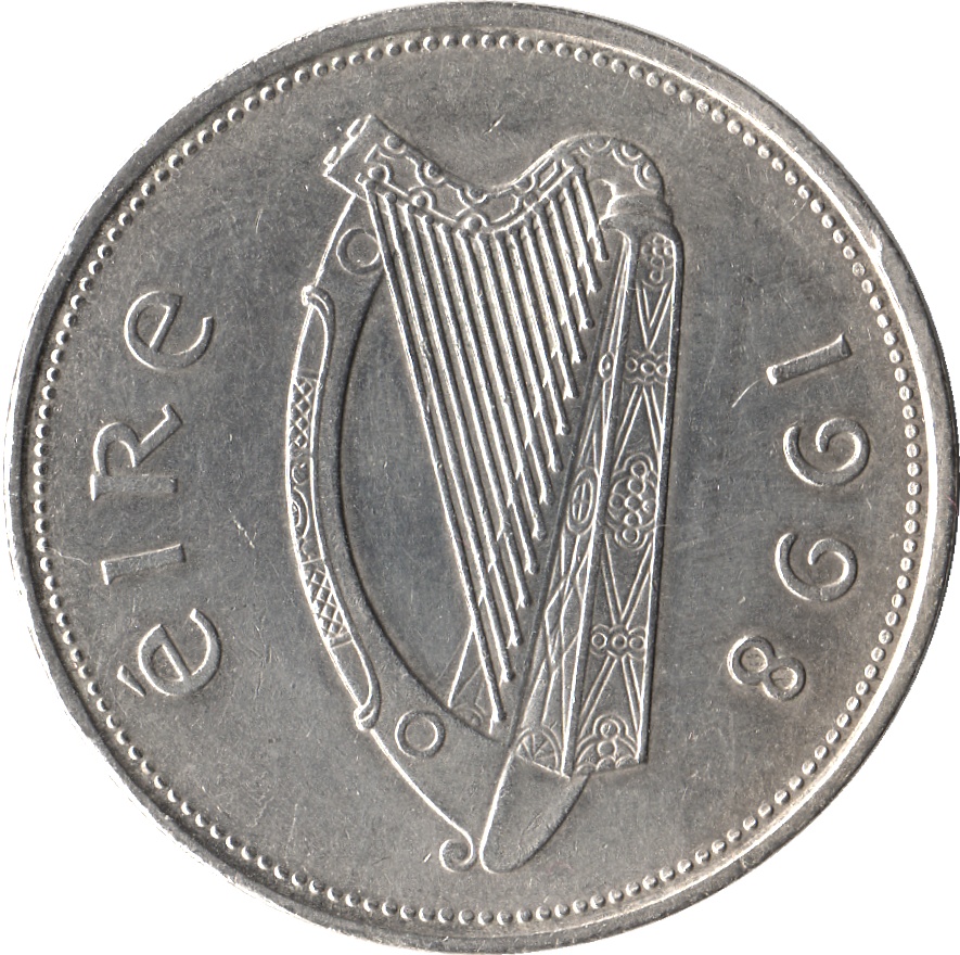 Ireland 1 Pound / Punt obverse