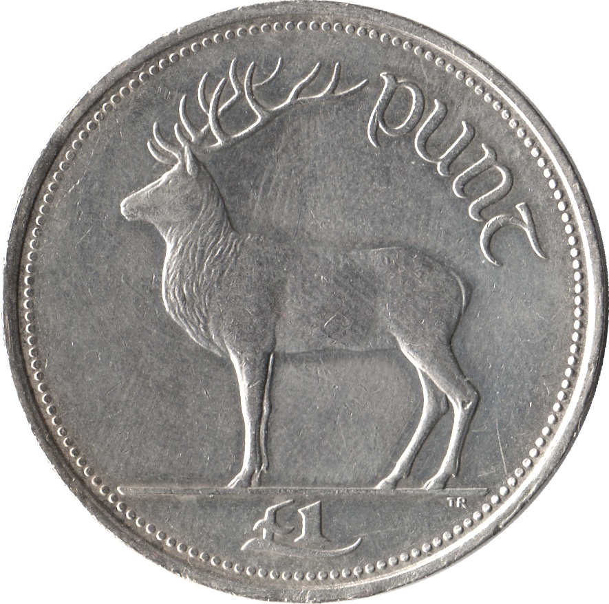 Ireland 1 Pound / Punt reverse