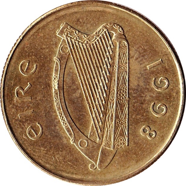 Ireland 20 Pence obverse