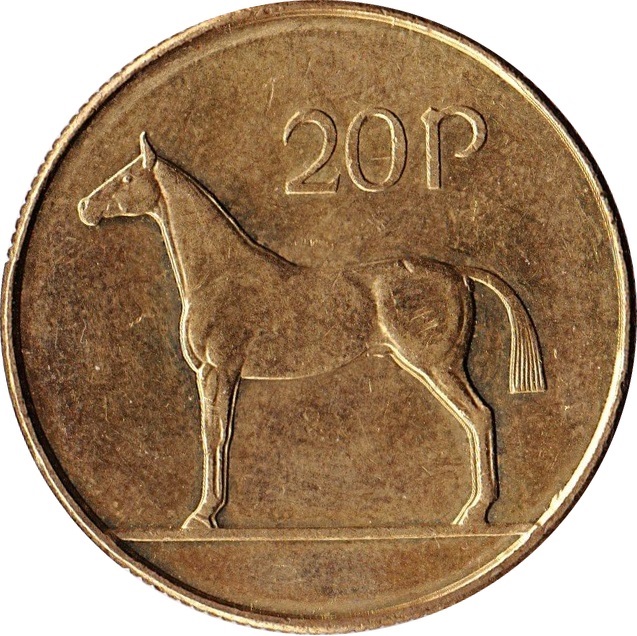 Ireland 20 Pence reverse