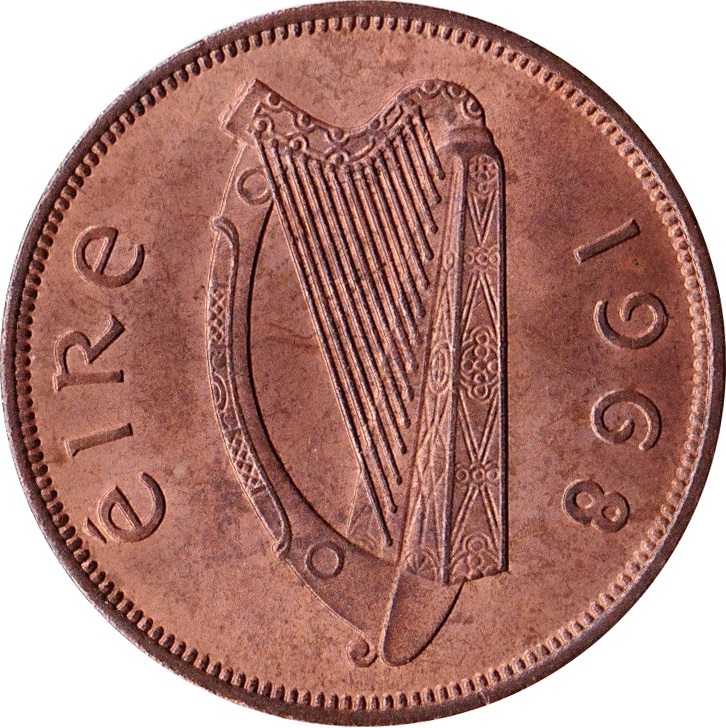 Ireland 1 Pingin obverse